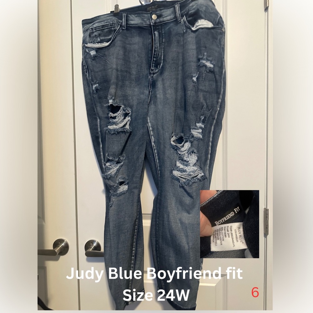 Judy Blue Boyfriend fit size 24 W